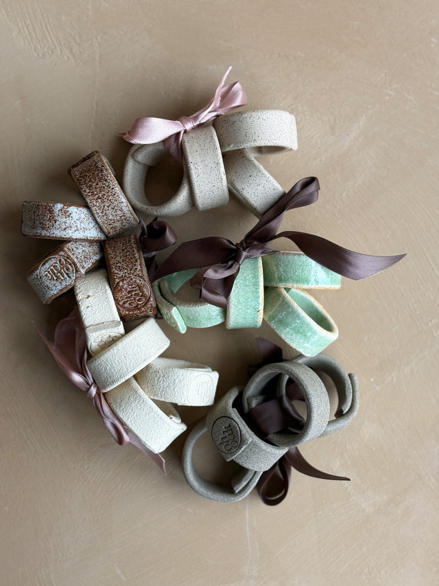 Napkin rings - Earth