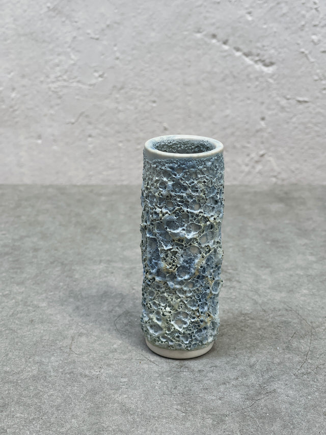 IO Small Vase - Blue Crater