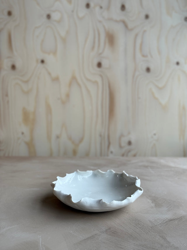 RAW Large Bowl - White Porcelain