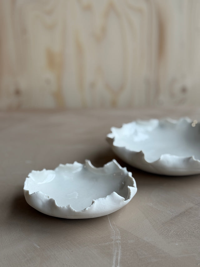 RAW Large Bowl - White Porcelain