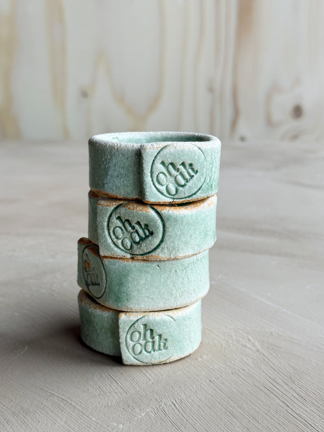 Napkin rings - Aqua