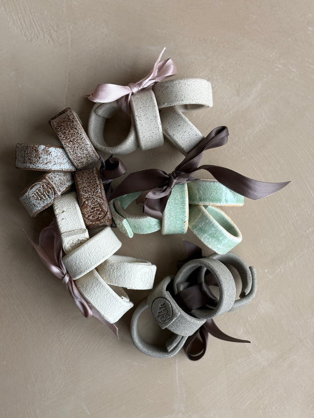 Napkin rings - Cream